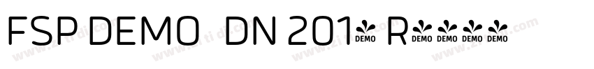 FSP DEMO   DN 2014 R字体转换